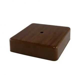 Распред. коробка квадр. О/У 75*75*20 бук — изображение 1