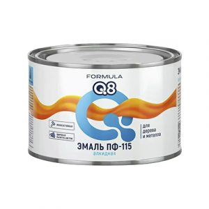 Эмаль ПФ-115 Formula Q8 вишневая 0,4кг — изображение 1