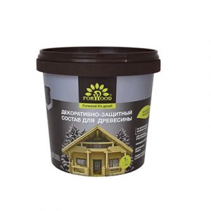 Антисепт д/дер улич ВДПФ-1601 FORWOOD дуб 1л — изображение 1