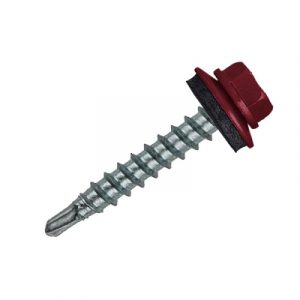 Саморез кровельный RAL-3005 4,8*29 (200шт) — изображение 1