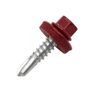 Саморез кровельный RAL-3005 5,5*25 (200шт) — изображение 1