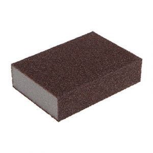 Губка абразивная шлиф мягкая 100х70х25мм P60 — изображение 1