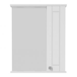 Зеркало - шкаф ВЕРСАЛЬ - БЕЛЫЙ ГЛЯНЕЦ 600Х700Х130 — изображение 1