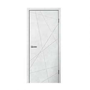 Полотно глухое LINE01 600 бетон светлый — изображение 1