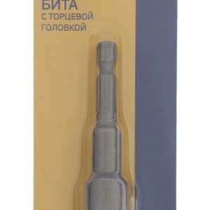 Бита с торц. головкой 10*65мм с магнитом TUNDRA — изображение 1