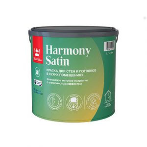 TIKKUR Краска интерьерн.Harmony Satin A мат 2,7л — изображение 1
