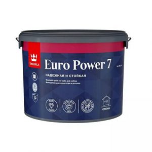 Краска ВЭ EURO 7А  9л/Tikkuril — изображение 1