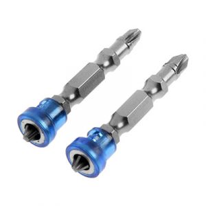 Биты двухст кругл магн огран PH2х50мм 2шт — изображение 1