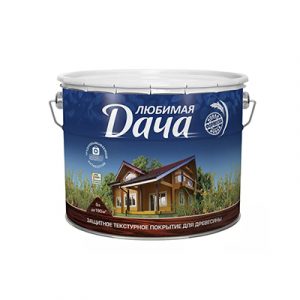 Текстурное покрытие Любимая дача 9л орех — изображение 1
