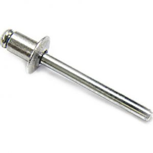 Заклёпка вытяжная, алюминий - сталь 4, 0*8 (22 шт) — изображение 1