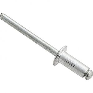 Заклёпка вытяжная, алюминий - сталь 4, 0*16 (16 шт) — изображение 1