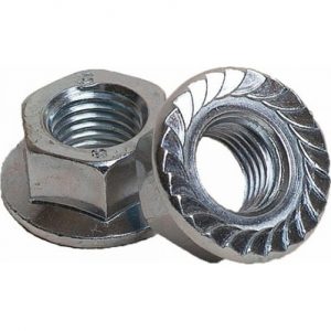 Гайка М8 DIN 6923 фланцевая (8 шт) — изображение 1