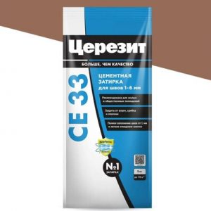 Затирка CE 33 какао 2кг Церезит — изображение 1
