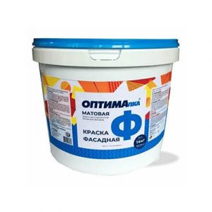 КРАСКА В/Э "ОПТИМА-ФАСАД" 14 КГ — изображение 1