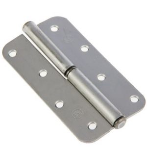 ПЕТЛЯ накладная ПН1-130 лев. (цинк) — изображение 1