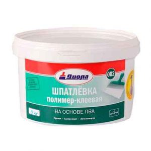 ШПАТЛЕВКА П/К Д-002 3кг/ЕВРОВЕДРО — изображение 1