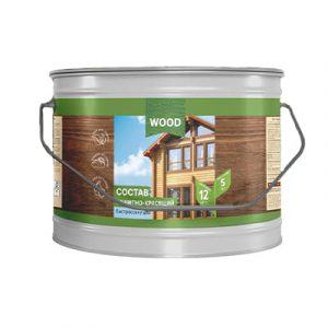 Пропит.д/дер WOOD Палисандр 2,7л быстр.сох.защ/кра — изображение 1