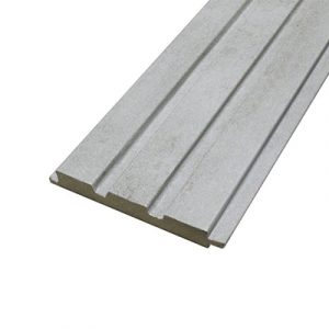 Панель МДФ рееч. Бетон серый 121х16х2800 — изображение 1