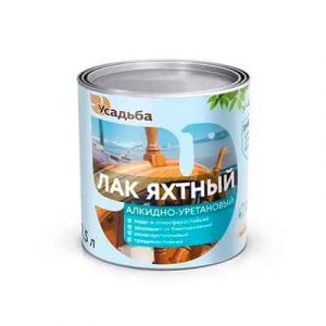 ЛАК ЯХТНЫЙ У-440 ПОЛУМАТОВЫЙ 2,5л — изображение 1