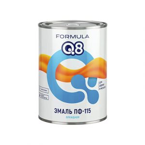 Эмаль ПФ-115 Formula Q8 черная 2,7кг — изображение 1