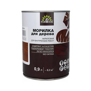 Морилка FORWOOD ВД-АК 21 махагон 0,9 л — изображение 1