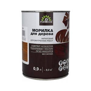Морилка FORWOOD ВД-АК 21 орех 0,9 л — изображение 1