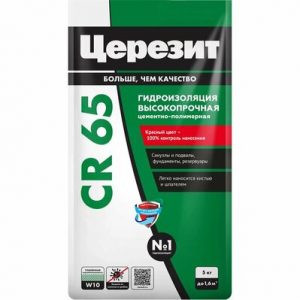 Гидроизоляция CR 65 5кг Церезит — изображение 1