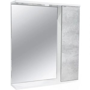 Зеркало-шкаф УНИВЕРСАЛ 50 бетон — изображение 1