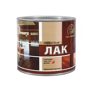 ЛАК ПАРКЕТНЫЙ "РАДУГА" 2,7кг ГЛЯНЦ.Б/ЦВ. — изображение 1