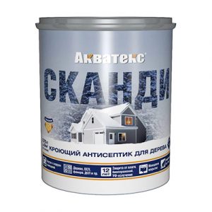 Акватекс СКАНДИ(кроющий антисептик) альпийское утро 0,75 л New/6 — изображение 1