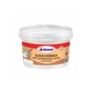 ШПАТЛЕВКА АКР.Д/ДЕР.ПОЛОВ 3кг Д-007/ЕВРОБАНКА — изображение 1