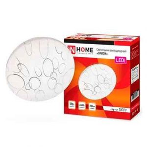 Светильник LED настенно-потолочный DECO "Орион" 18Вт 6500К d-260 мм IN — изображение 1