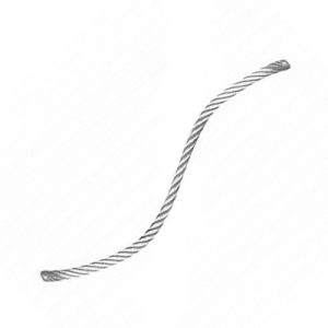 ТРОС В ОПЛЕТКЕ ПВХ 3/4 (СВФС) 1 м.п. — изображение 1