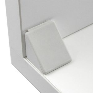 МЕБЕЛЬНЫЙ УГОЛОК-СТЯЖКА МЕТАЛ.СЕРЕБРО (10 шт) — изображение 2