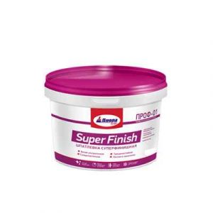 ШПАТЛЕВКА ПРОФ-01 СУПЕРФИНИШНАЯ 3кг — изображение 1