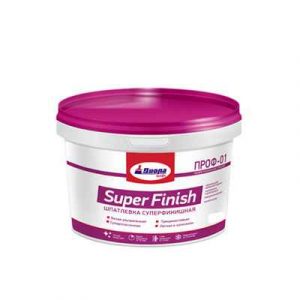 ШПАТЛЕВКА ПРОФ-01 СУПЕРФИНИШНАЯ 5кг — изображение 1