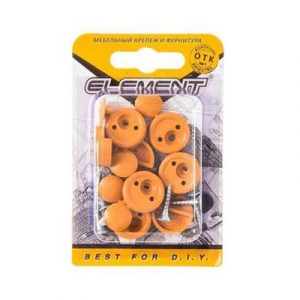 Зеркалодержатели пластмасс. с шурупом 8шт бук — изображение 1