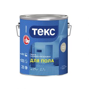 Эмаль д/пола и бетон полов Профи свет-сер гл 2,7л — изображение 1