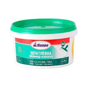 ШПАТЛЕВКА П/К Д-002 1кг/ЕВРОБАНКА — изображение 1