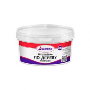 ШПАТЛЕВКА АКР.П/ДЕР.ДУБ 0,25кг/ЕВРОБАНКА — изображение 1