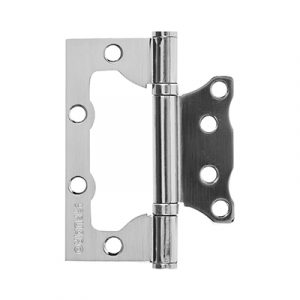 Петли без врезки 100*75*2.5 мат. никель Fudor — изображение 1