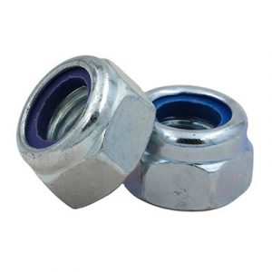 Гайка М12 DIN 985 с нейлоновой вставкой (12 шт) — изображение 1