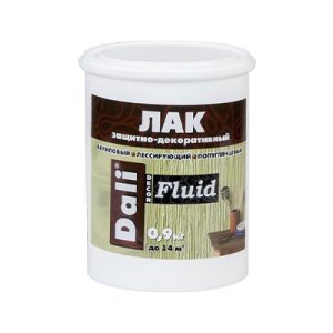 Лак акрил/полуглянц.б/ц флюид "DALI-DECOR" 0.9кг/6 — изображение 1