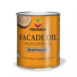 Масло для Фасада PROSTOCOLOR (Орех) 0,75л.(6шт) — изображение 1
