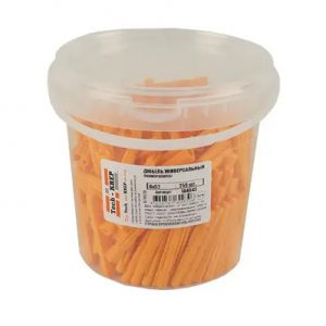 Дюбель - U, универсальный, полипропилен 6*52 ведро (200 шт) — изображение 1