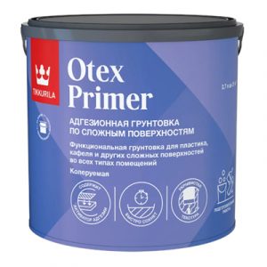 Грунтовка адгезион Tikkur Otex Primer (А) 2,7л/20 — изображение 1