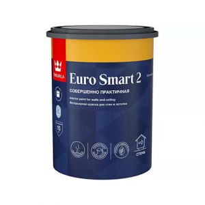 Краска интерьер Tikkur EURO SMART2 (A) гл/мат 0,9л — изображение 1