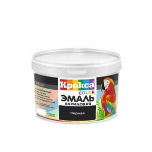 ЭМАЛЬ АКР "КРОКСА" КР-59 УНИВ ЧЕРНАЯ 0,8кг — изображение 1