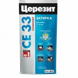 Затирка CE 33 карамель 2кг Церезит — изображение 1
