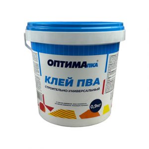 КЛЕЙ ПВА "ОПТИМА" 0,9КГ — изображение 1